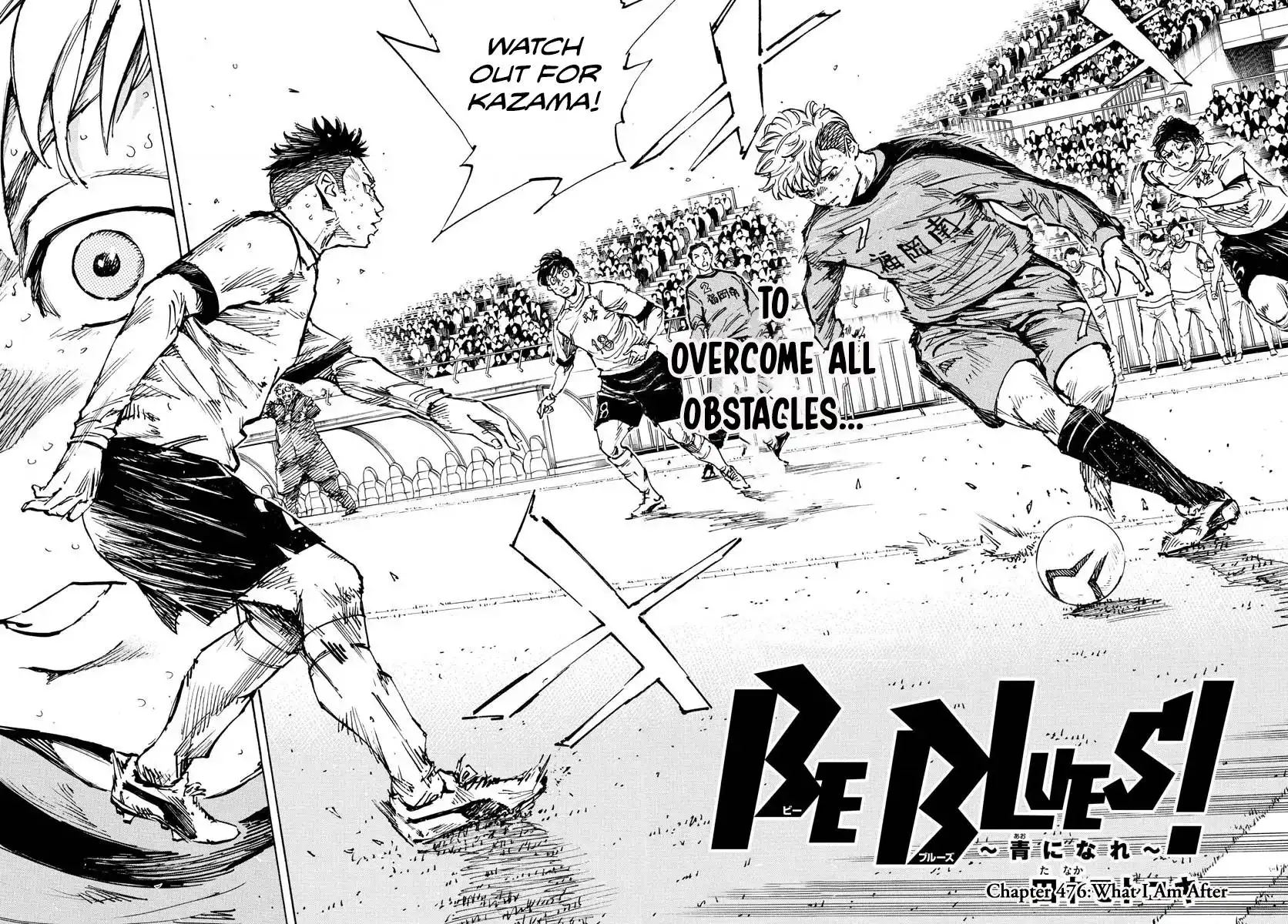 BE BLUES ~Ao ni nare~ Chapter 476 3